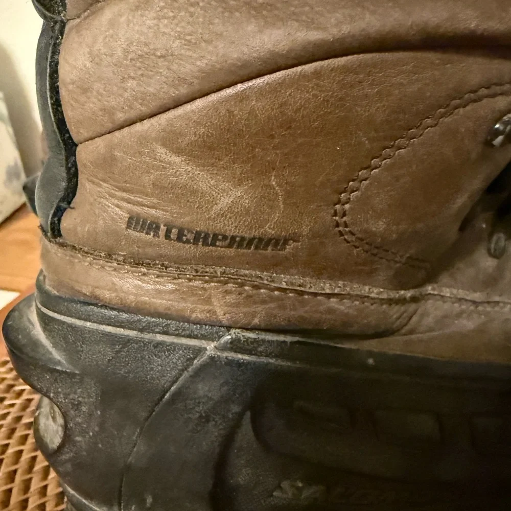 Salomon Brown and Black Winter Hiking Boots‎ Waterproof